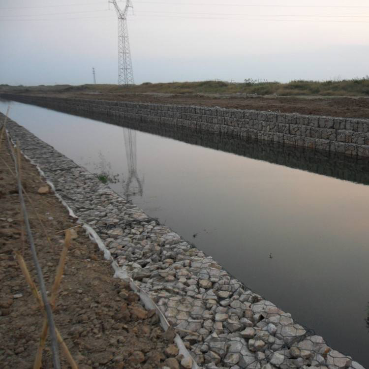 石籠網抗水流沖擊性的特征體現
